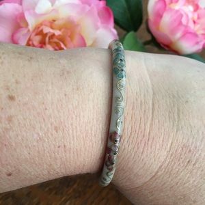 Floral Cloisonné Bracelet